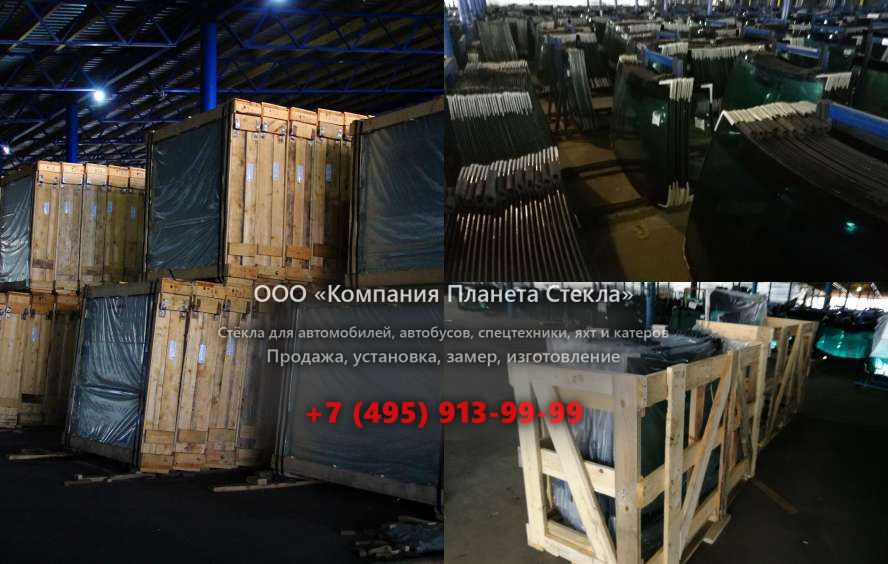 Левое стекло на Doosan DX 53W
