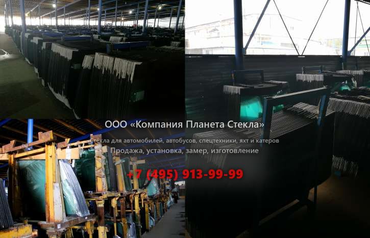 Лобовое стекло на JCB 215S