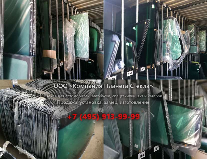 Левое стекло для Doosan DX300LC