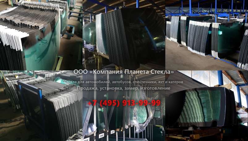 Стекло левое дверное верхнее для JCB 8050 RTS/ZTS