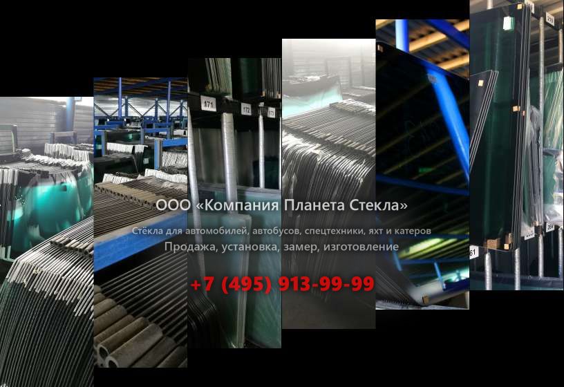 Правое стекло на Doosan DX260LCA