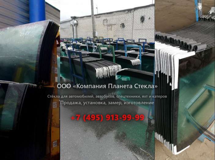 Стекло правое кузовное для Caterpillar 120М