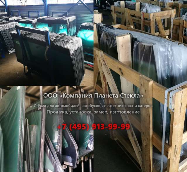 Левое стекло на Case WX165 Series 2