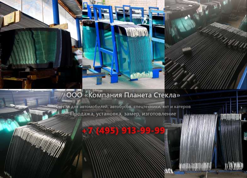Правое стекло на Doosan Mega 160