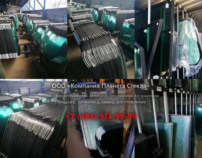 Правое стекло для Doosan DX480LCA-HD