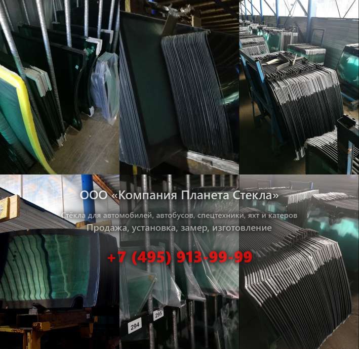 Левое стекло для Doosan SOLAR 290V