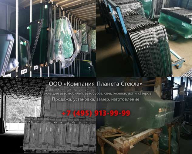 Правое стекло для Doosan Mega 250-V