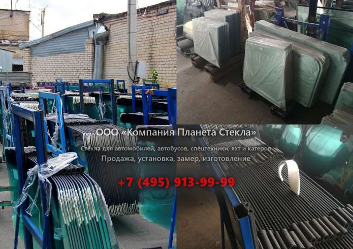 Правое стекло для Doosan DX340LC-3