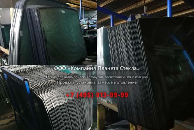 Заднее стекло на Doosan 450 Plus