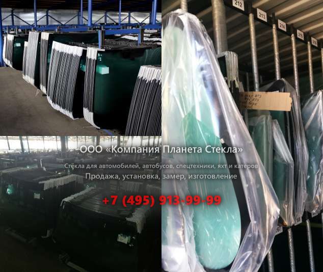 Левое стекло для Doosan DL500