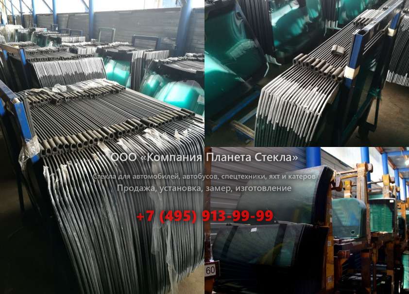 Стекло лобовое верхнее на Case CX80C MSR
