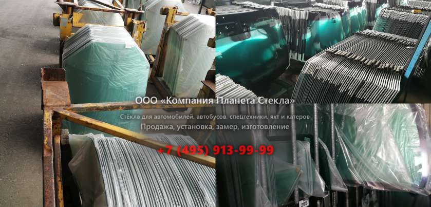 Левое стекло для Doosan DA40
