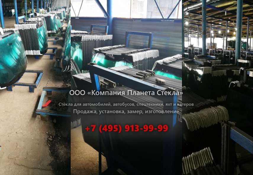 Стекло правое кузовное для JCB 205