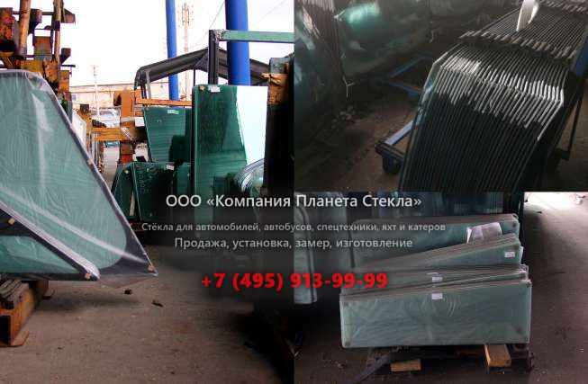 Левое стекло на JCB JS 130W