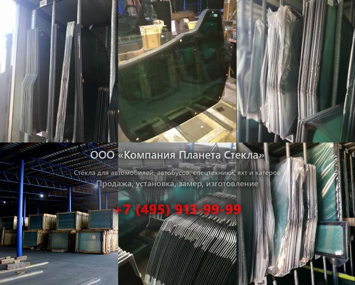 Левое стекло для Doosan DL160