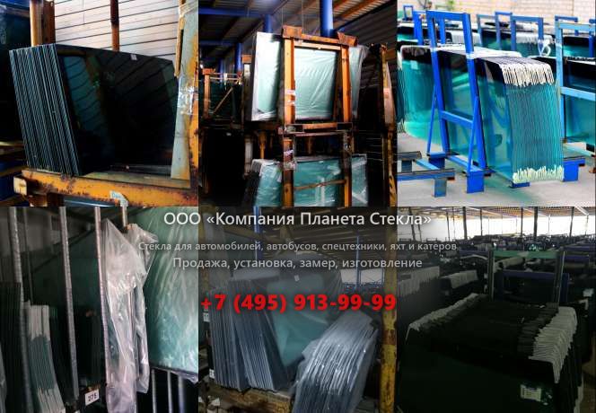 Лобовое стекло на Doosan Mega 250-III