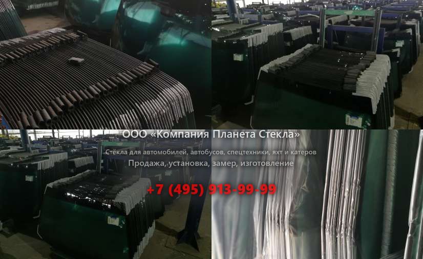 Стекло лобовое на JCB 175