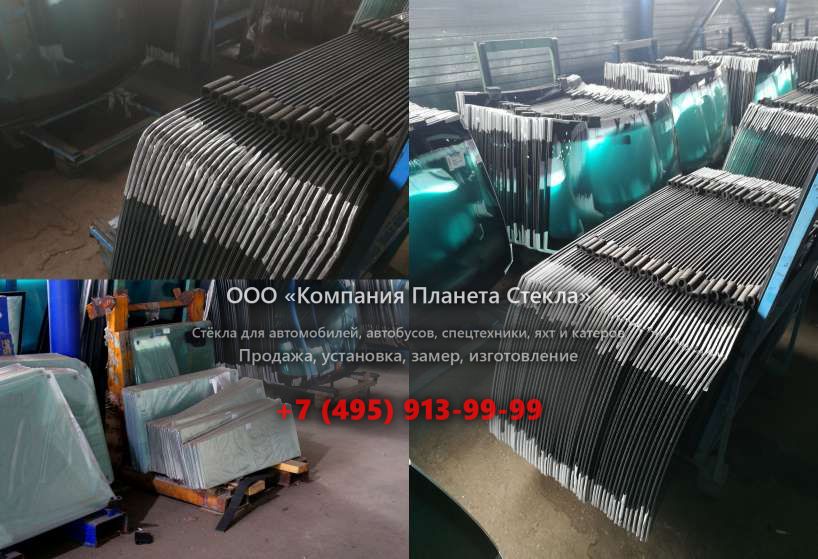 Левое стекло для Doosan DX420LC