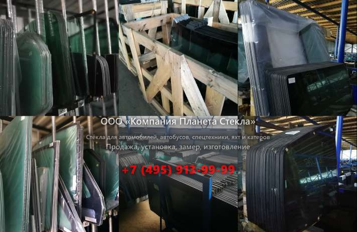 Правое стекло для Doosan DH170III