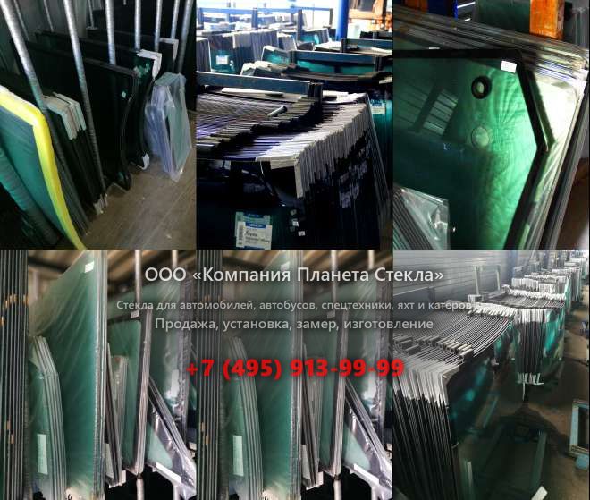 Левое стекло на Doosan DX220A