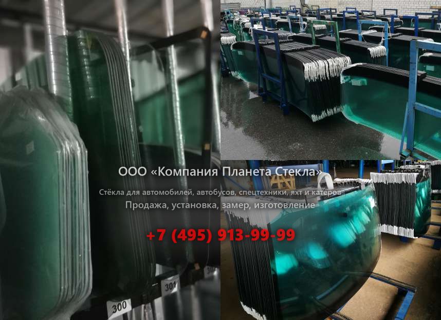 Левое стекло на John Deere 670A