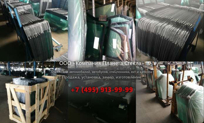 Стекло для гусеничных экскаваторов JCB JS 205