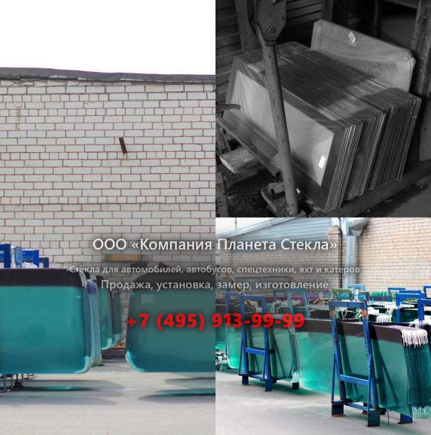 Лобовое стекло на Doosan Mega 300-III