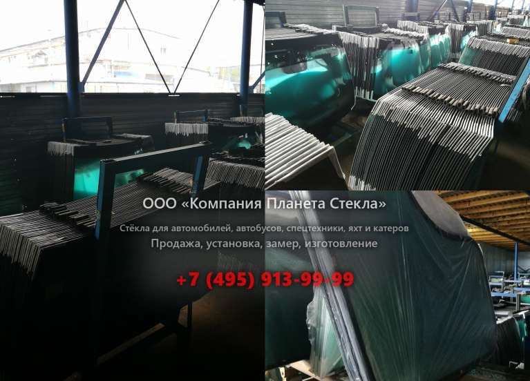 Левое стекло на John Deere 672G