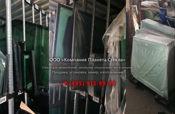 Правое стекло для Volvo A25C 6x6