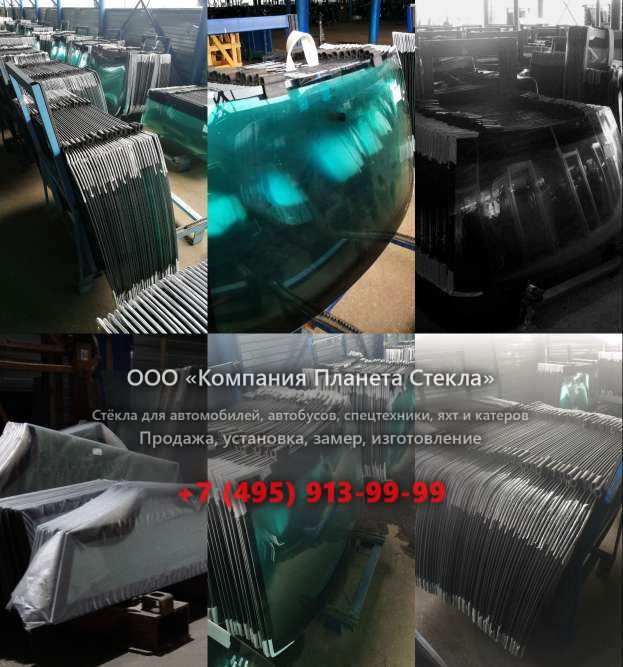 Левое стекло для Doosan SD200N