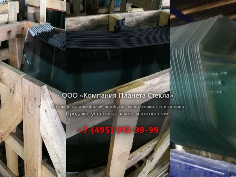 Левое стекло для Doosan DX420LC V