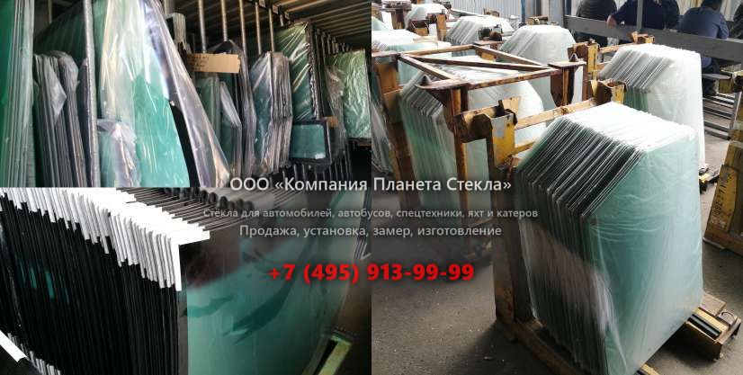 Левое стекло для John Deere 772BH
