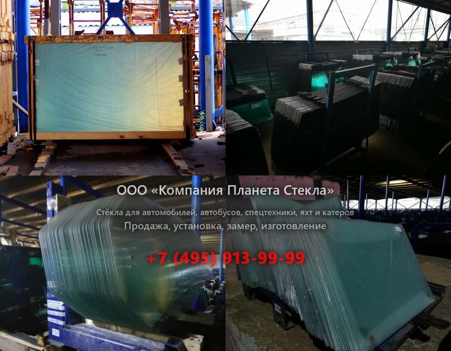Правое стекло для Doosan DX340LC-3