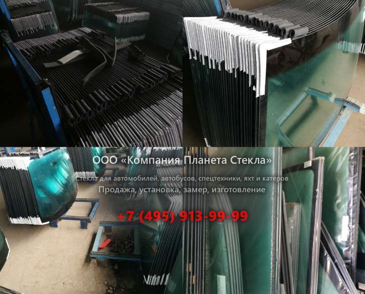Стекло левое кузовное для JCB 8026 CTS