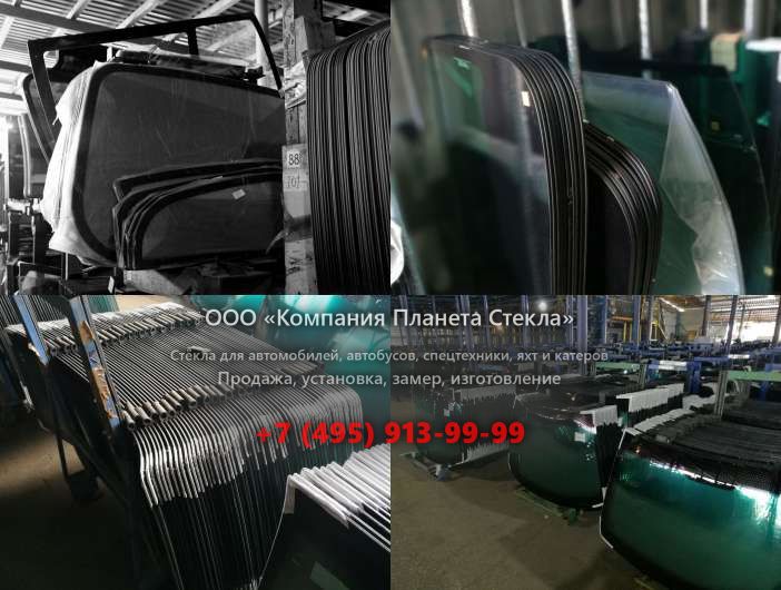 Правое стекло для Ammann AV 80 X4