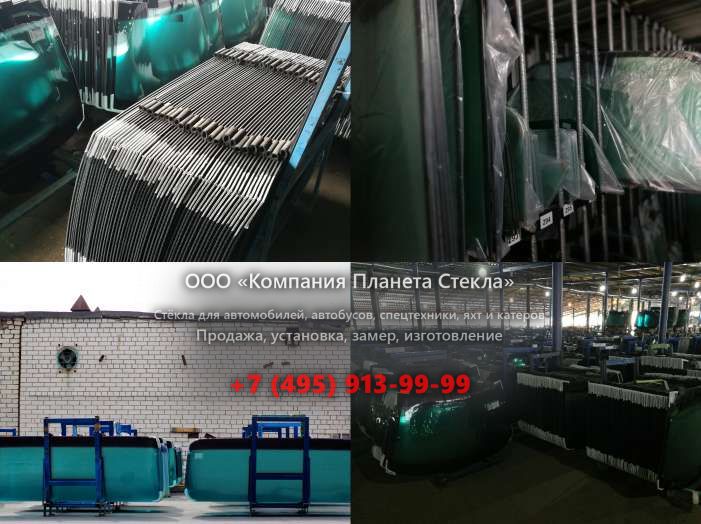 Правое стекло для Doosan Mega 500-V