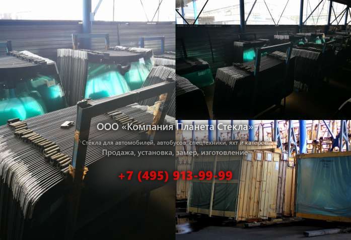 Правое стекло для Fiat Kobelco FB 100.2