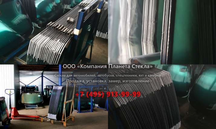 Правое стекло для Doosan DX300LC