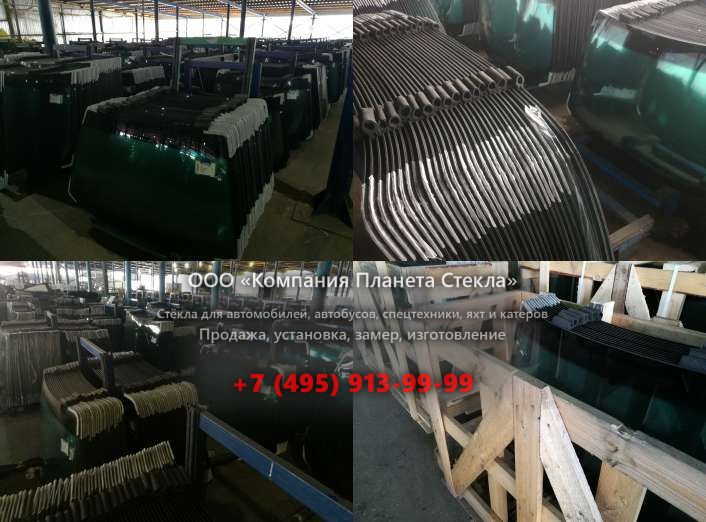 Правое стекло для Doosan DL200