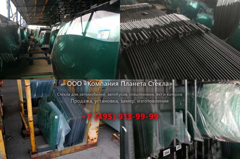 Лобовое стекло на JCB Fastrac 8310