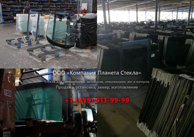 Правое стекло для John Deere 670D
