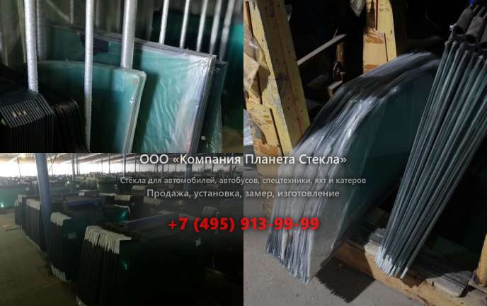 Правое стекло для МАЗ-МАН 652036