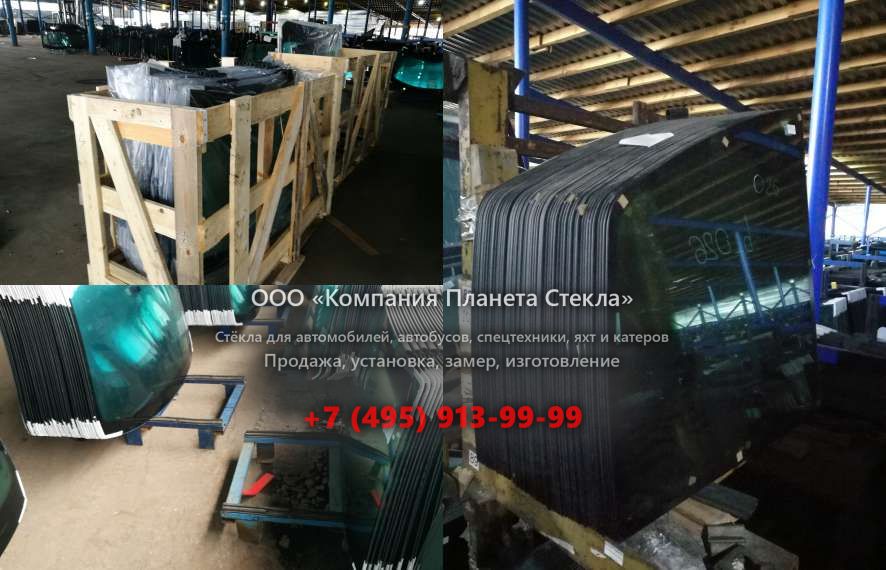 Правое стекло для Doosan Mega 160-V