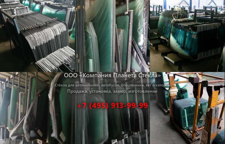 Левое стекло для Doosan DX235LCR