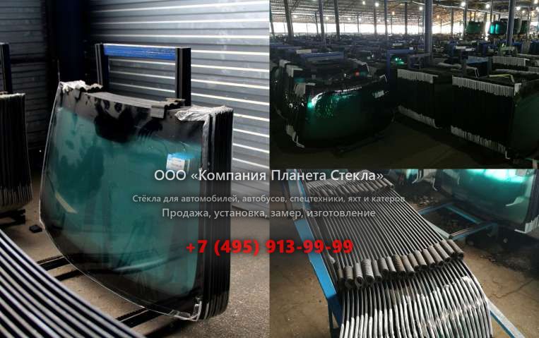 Стекло левое дверное нижнее для Volvo 4300B
