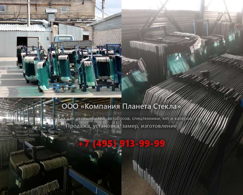 Правое стекло на Doosan DA40
