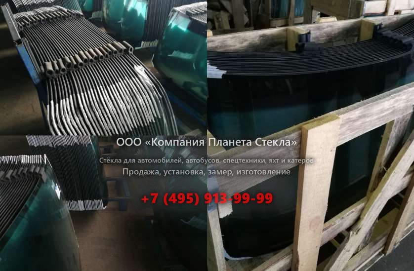 Левое стекло для Doosan Mega 200-V