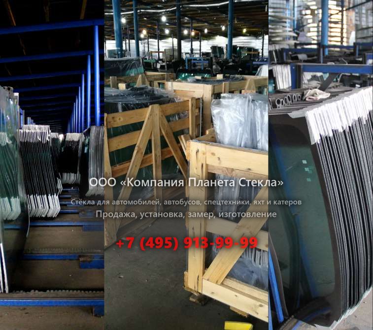 Правое стекло на Doosan DL550