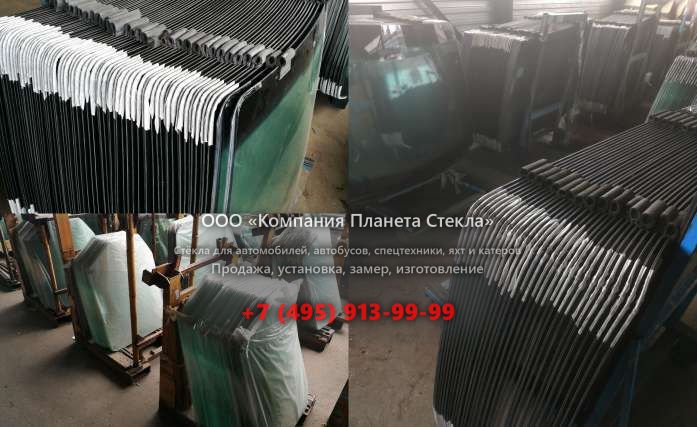 Правое стекло для Doosan DX300LCA