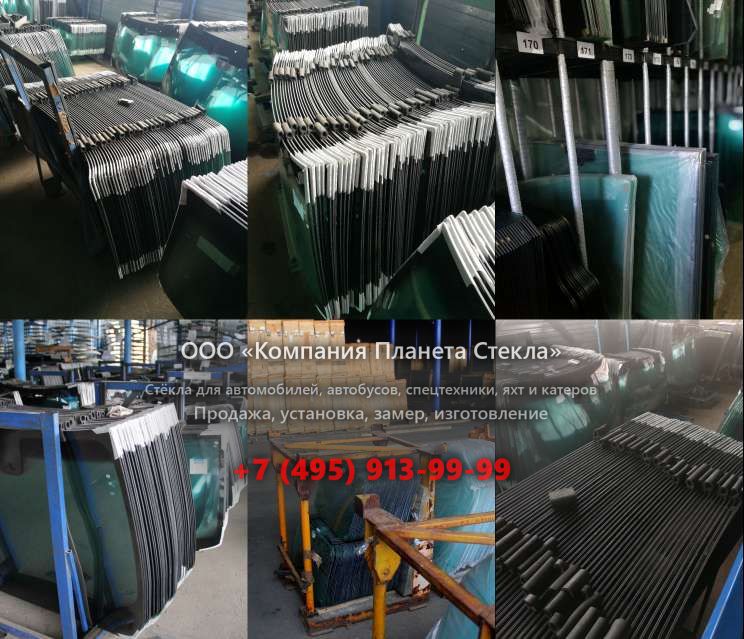 Лобовое стекло на Case CX180B